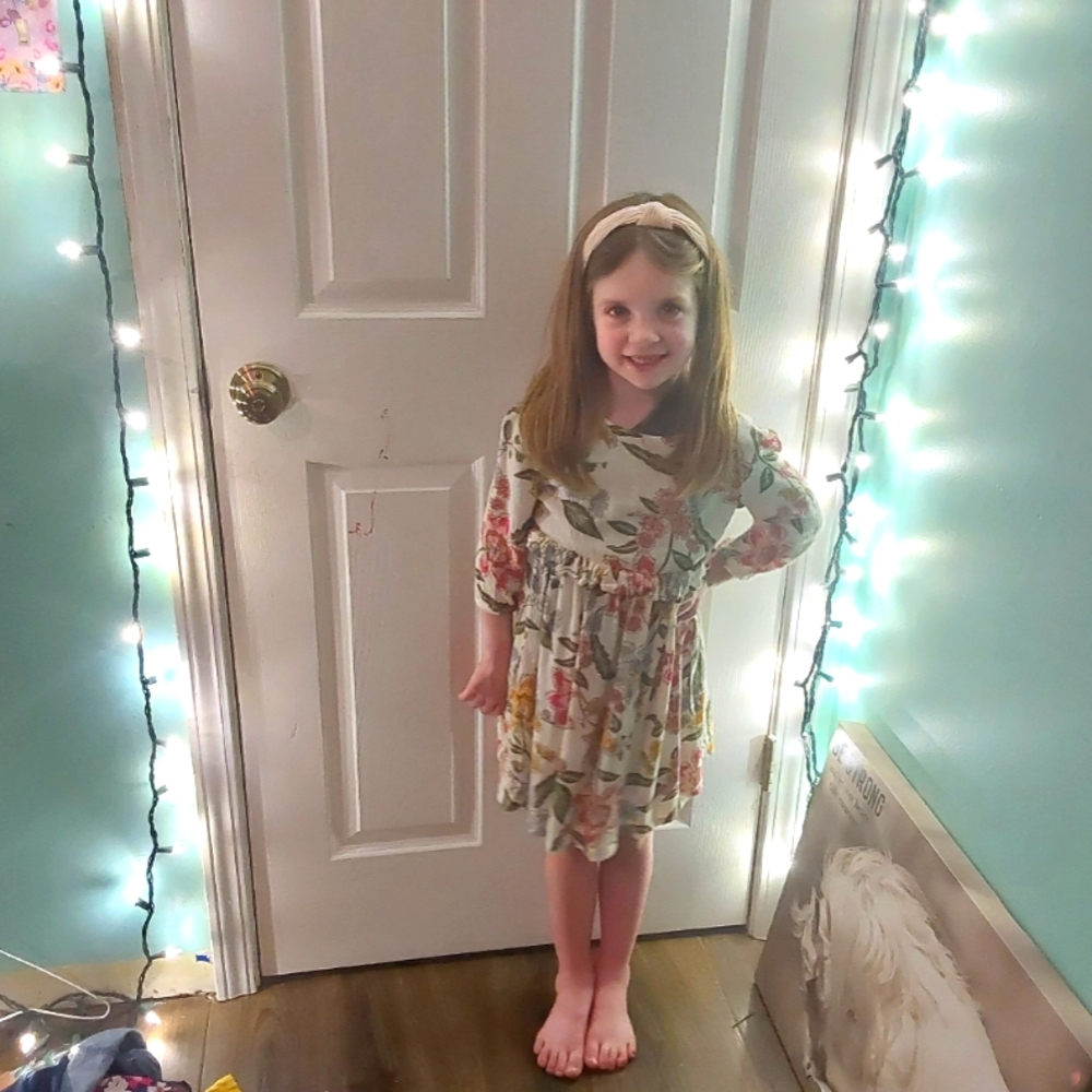 Flower garden dress